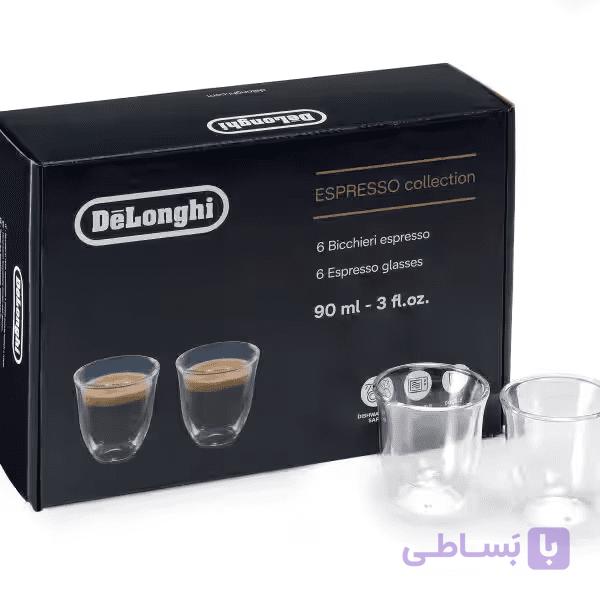 ست ۶ عددی فنجان اسپرسو دلونگی DLSC300 — تصویر 1