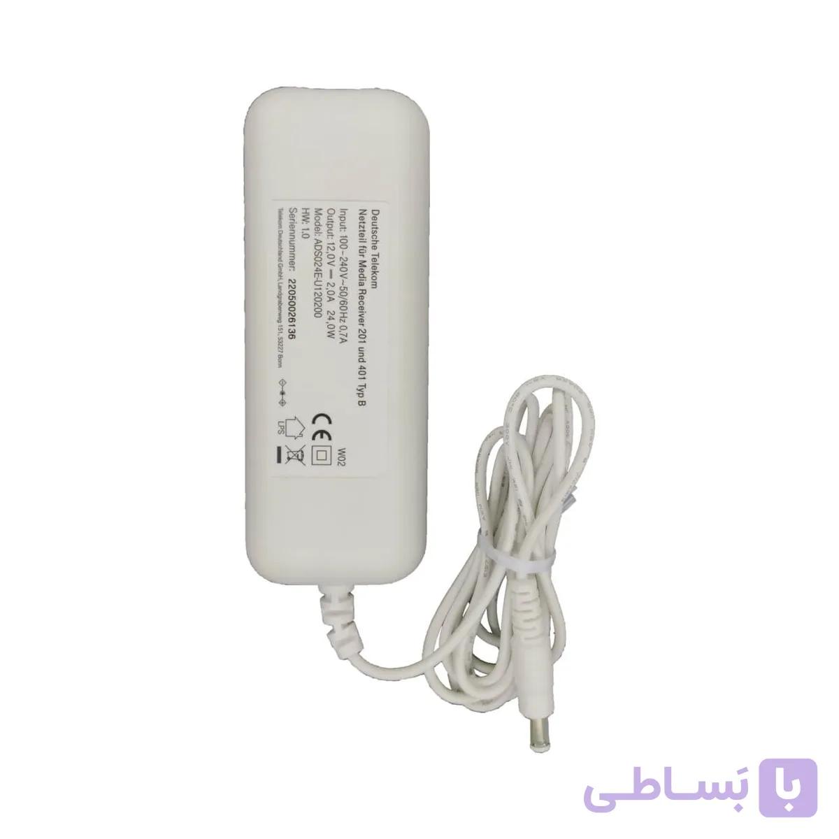 آداپتور 12 ولت 2 آمپر رومیزی درجه یک مدل ADS024E-U120200