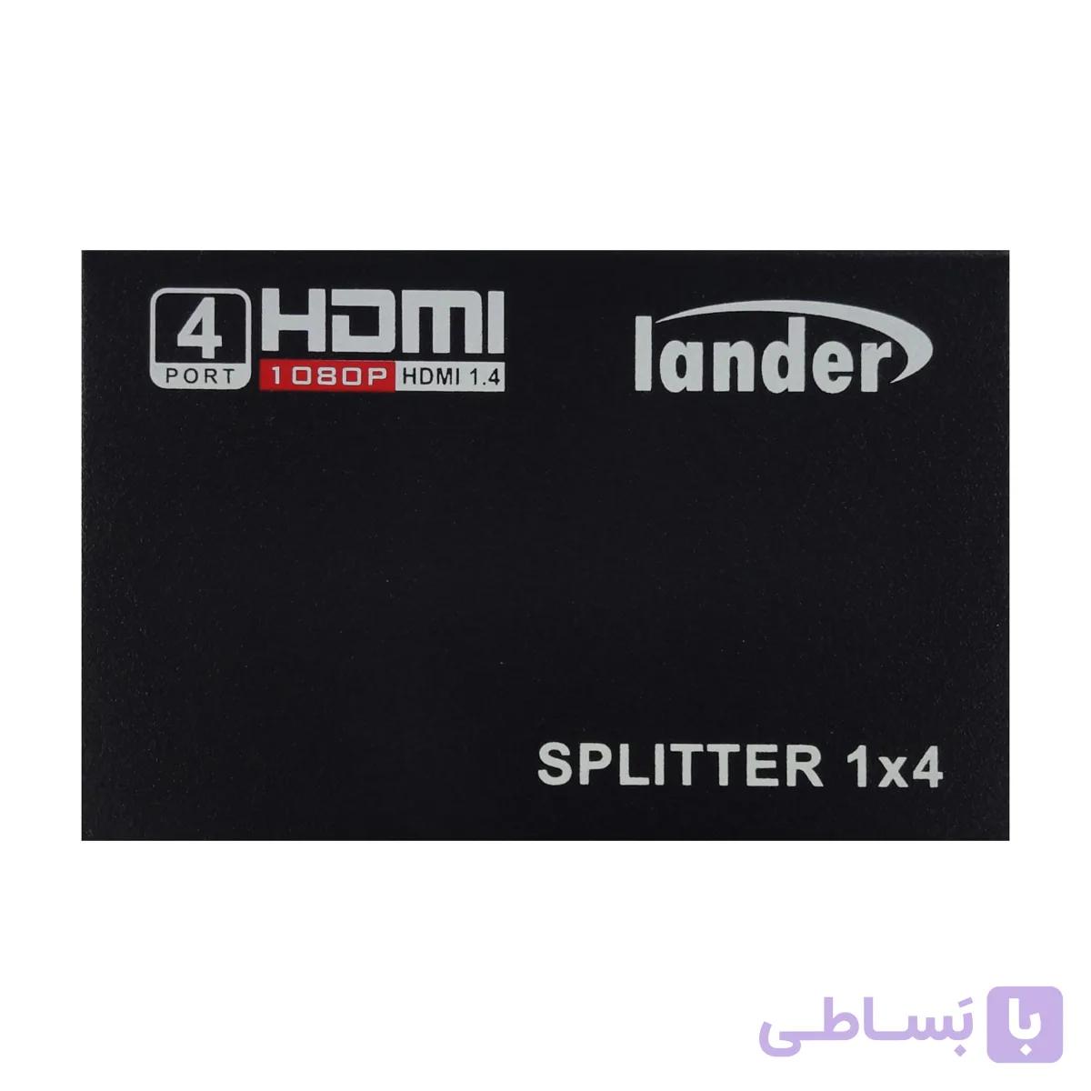 اسپلیتر اچ دی ام آی HDMI یک به چهار Lander مدل SP-14 — تصویر 1