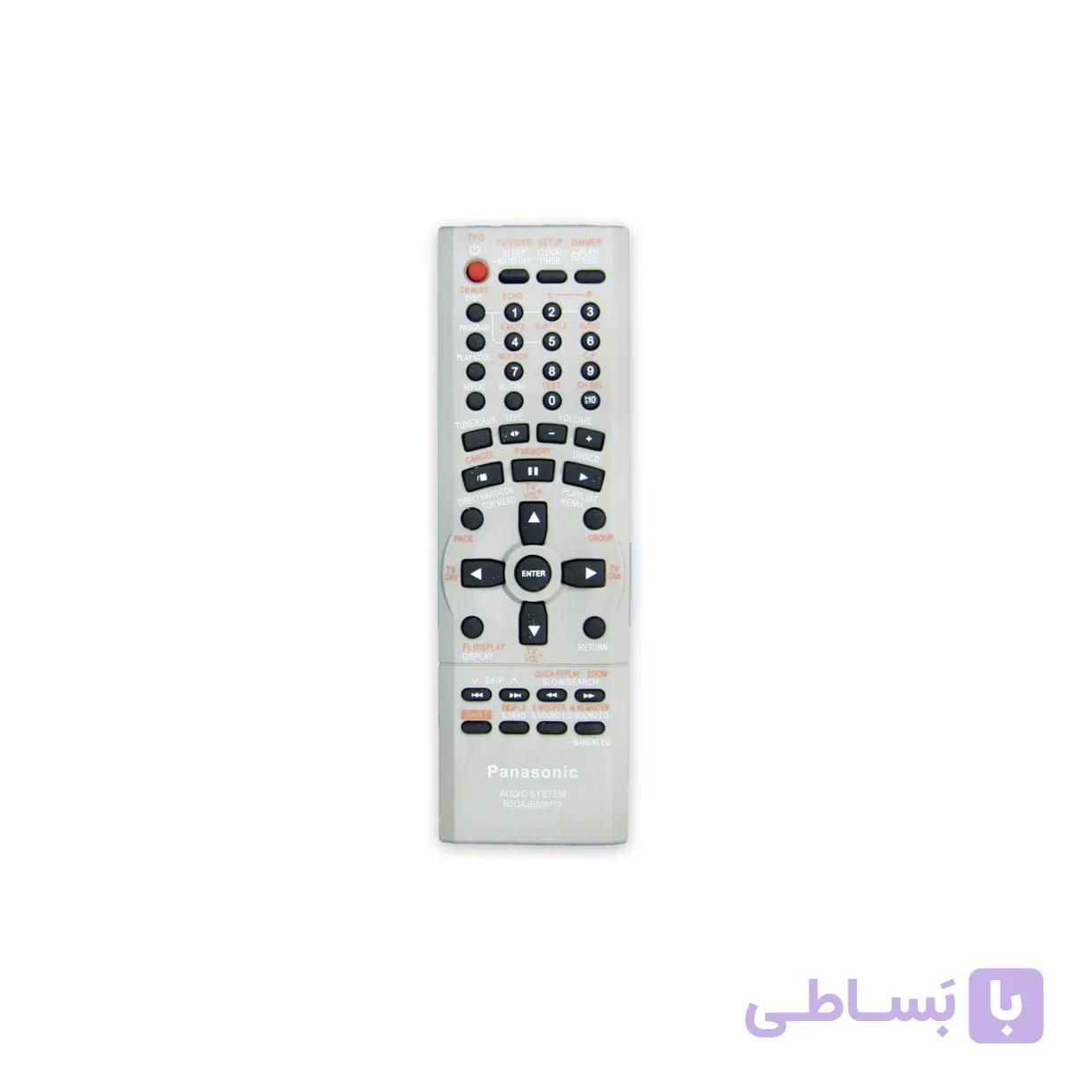 کنترل دی وی دی DVD پاناسونیک PANASONIC مدل N2OAJB000110