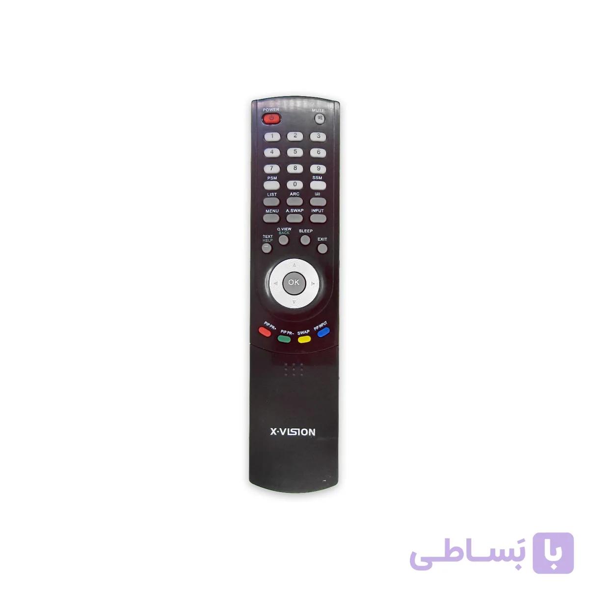 کنترل تلویزیون ال ای دی LED ایکس ویژن xvision مدل ld-32imm9d