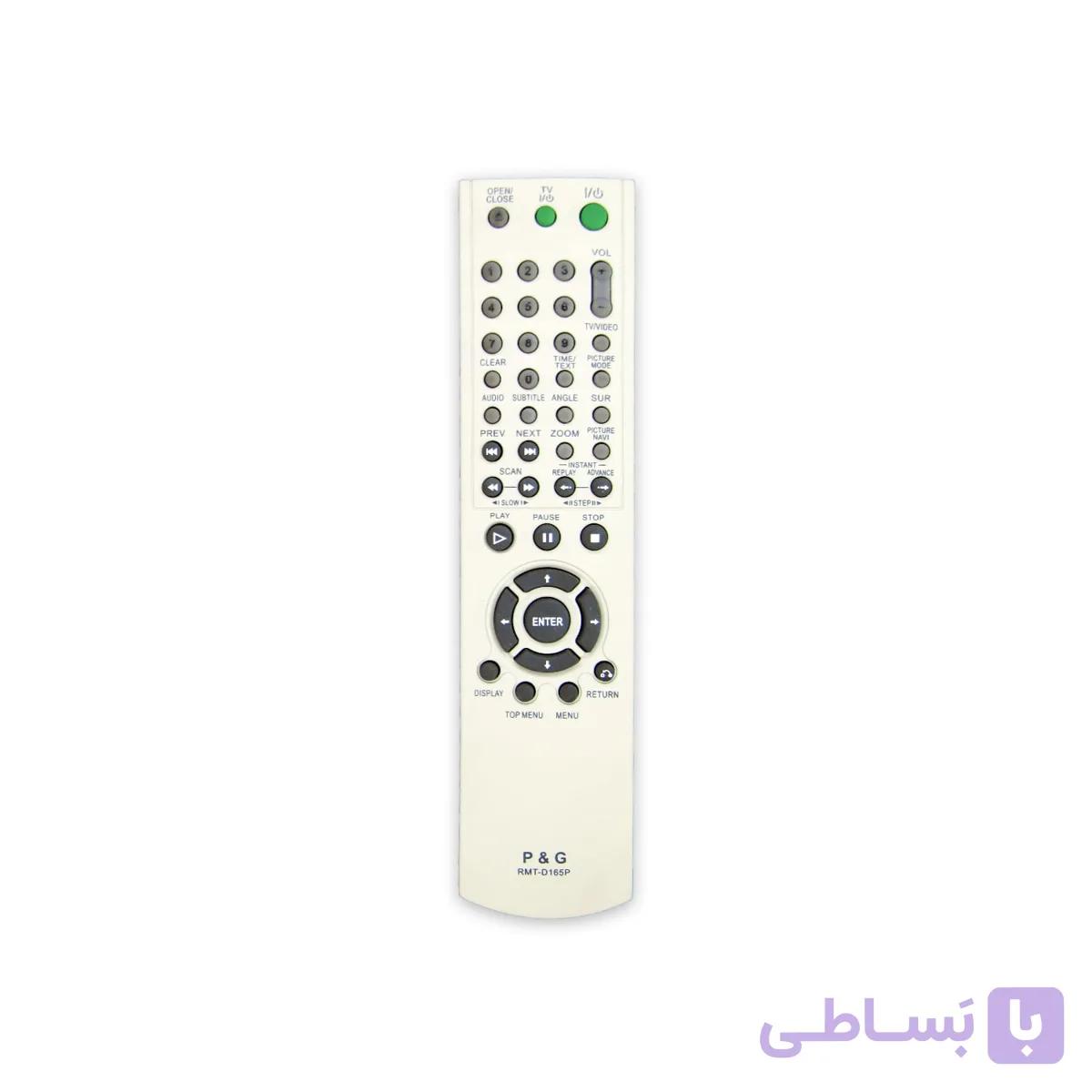 کنترل دی وی دی سونی اصلی مدل RMT-D165P