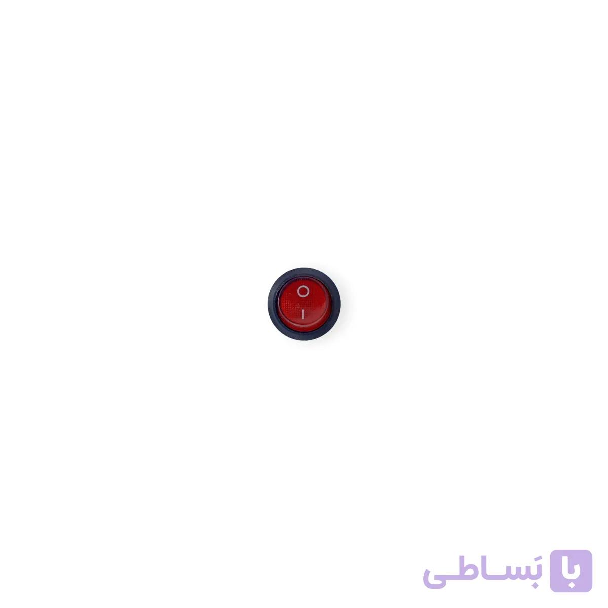 کلید راکر گرد چراغ دار