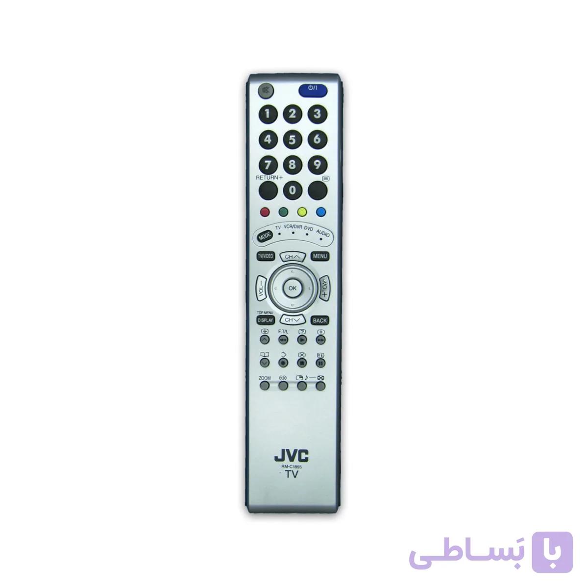 کنترل تلویزیون ال سی دی LCD جی وی سی 5کاره مدل RM-C 1855