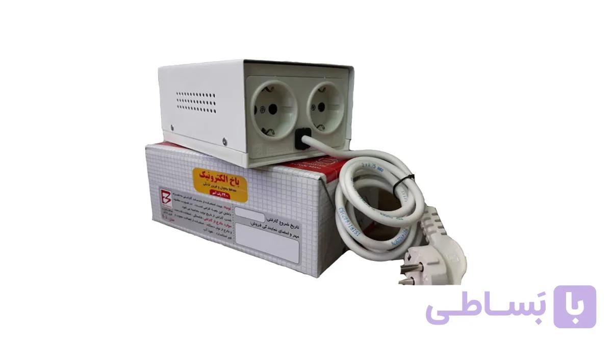محافظ یخچال و فریزر خانگی فلزی 2400 ولت باخ الکترونیک BAKH ELECTRONIC — تصویر 1