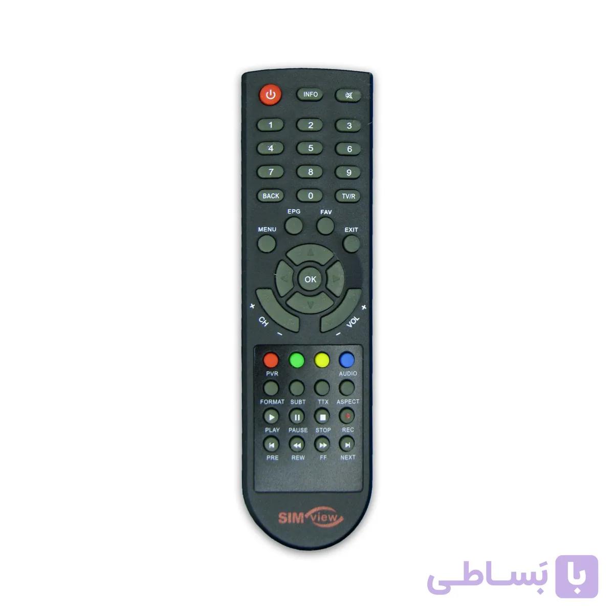 کنترل گیرنده دیجیتال سیم ویو SIMVIEW
