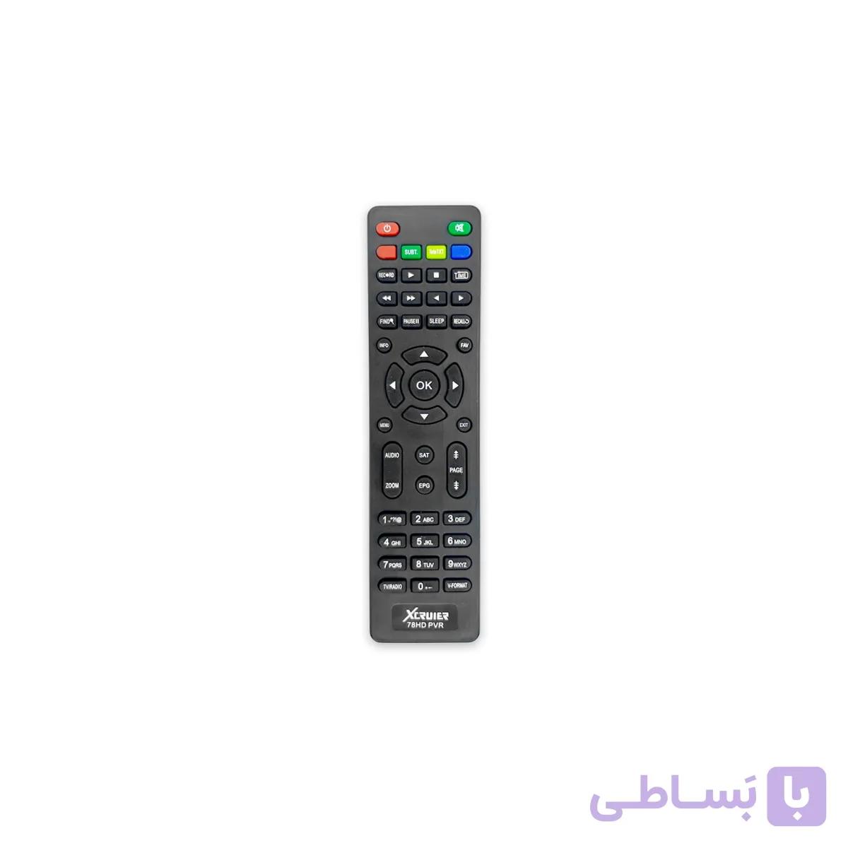 کنترل ماهواره ایکس کروزر X CRUISER مدل 78HD PVR