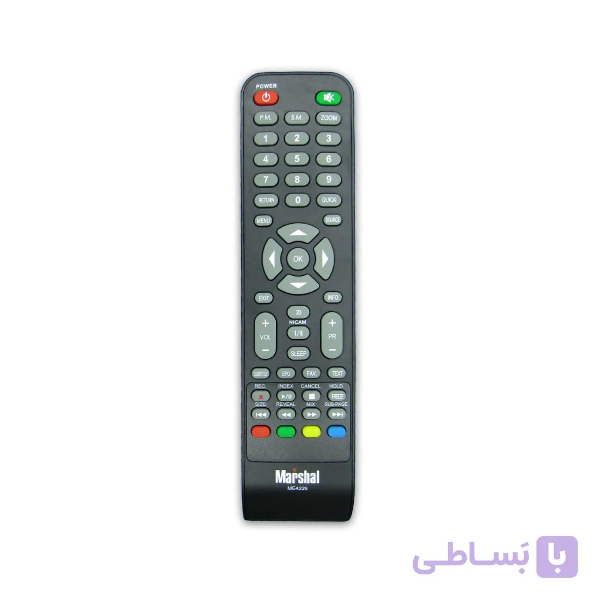 کنترل تلویزیون ال ای دی LED مارشال MARSHAL مدل ME-4224 (کیفیت خوب)