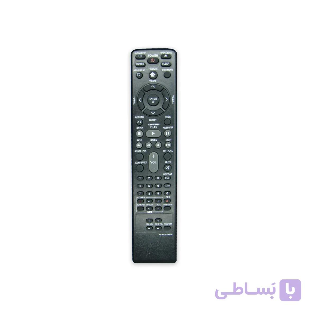 کنترل سینما خانواده ال جی LG مدل AKB37026858