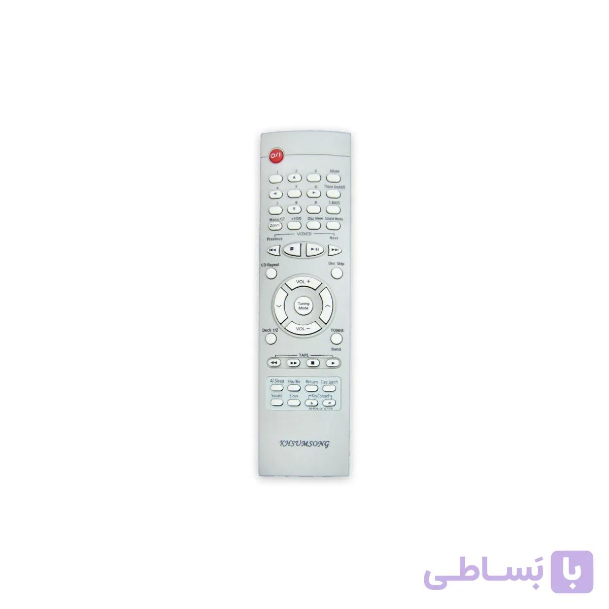 کنترل دی وی دی کاسد خور DVD سامسونگ SAMSUNG مدل AH59-01079B