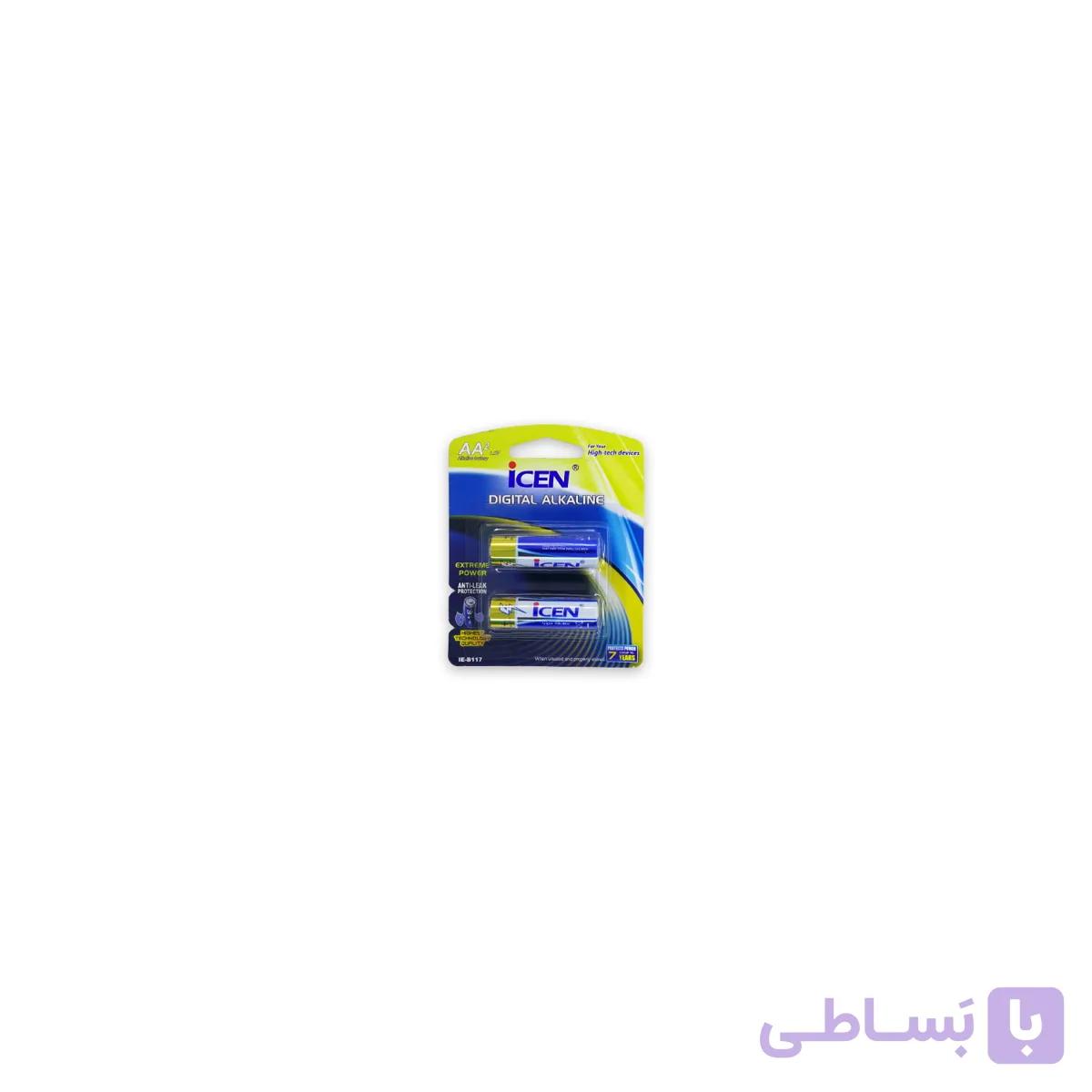 باتری نیم قلم Alkaline آلکالاین icen آی سن