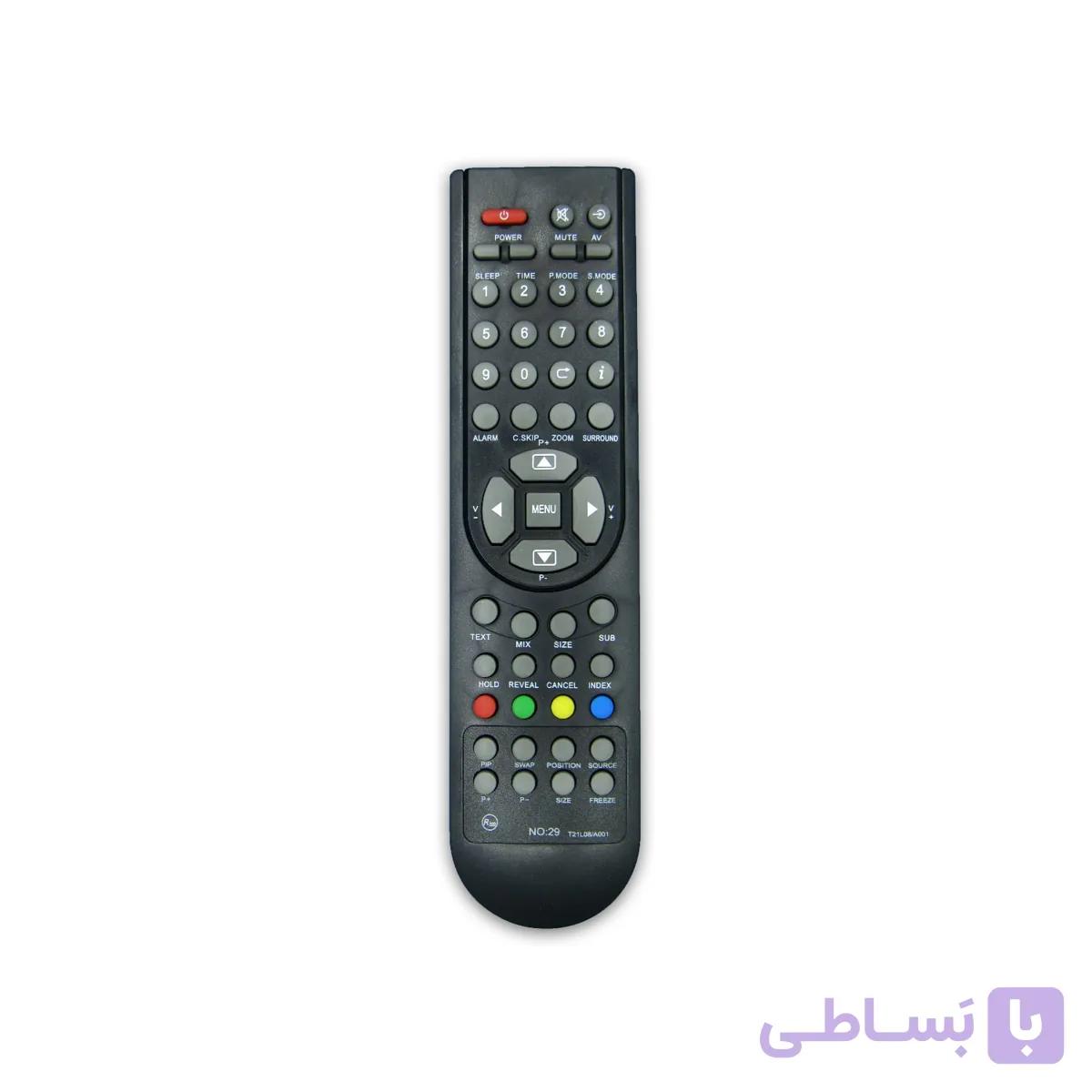 کنترل تلویزیون اسنوا SNOWA مدل T21L08
