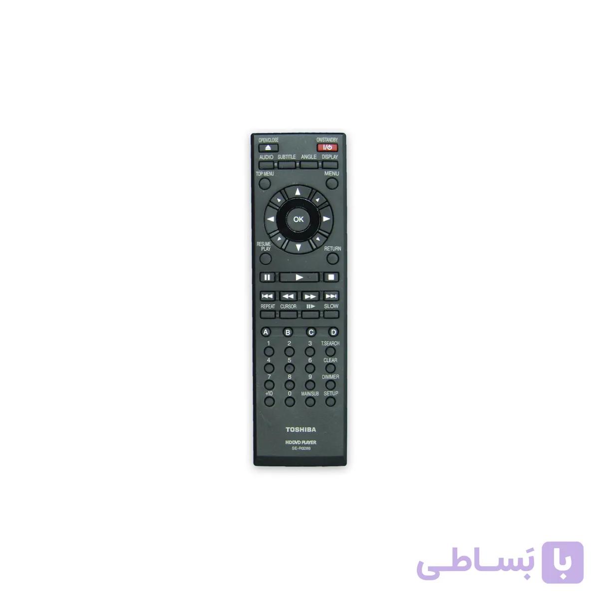 کنترل دی وی دی TOSHIBA DVD توشیبا مدل SE-R0288