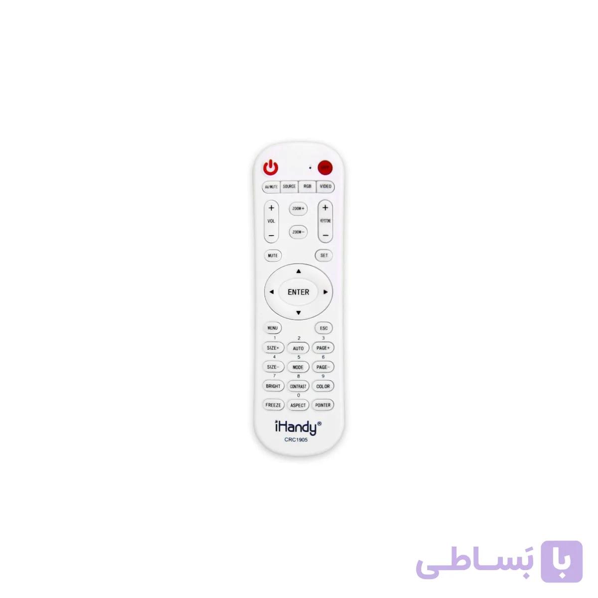 کنترل همه کاره ویدئو پروژکتور آی هندی IHANDI مدل CRC 1905 — تصویر 1