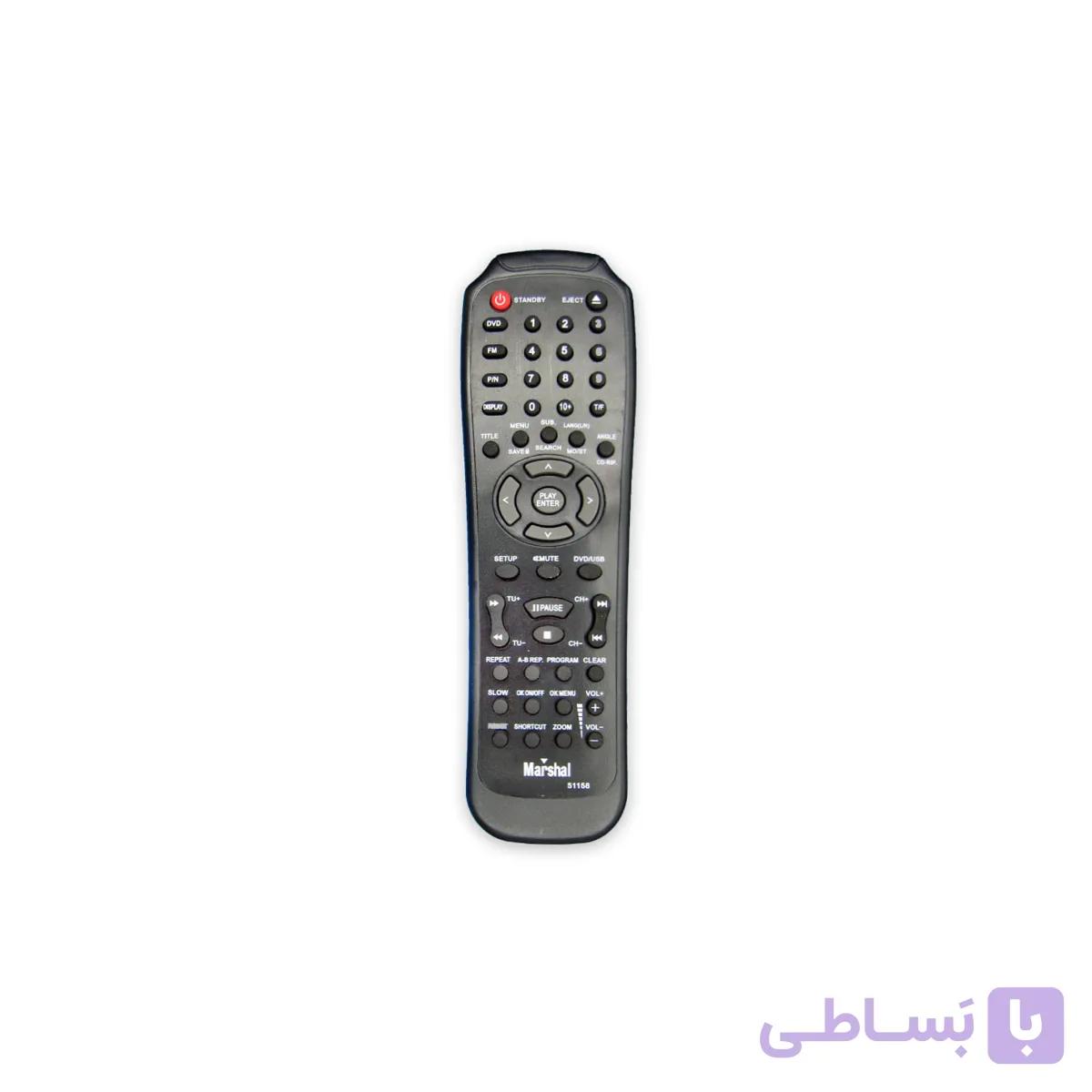 کنترل دی وی دی DVD مارشال MARSHAL مدل عددی