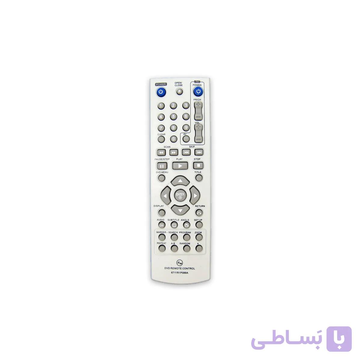 کنترل دی وی دی ال جی DVD LG مدل 6711R1P089A