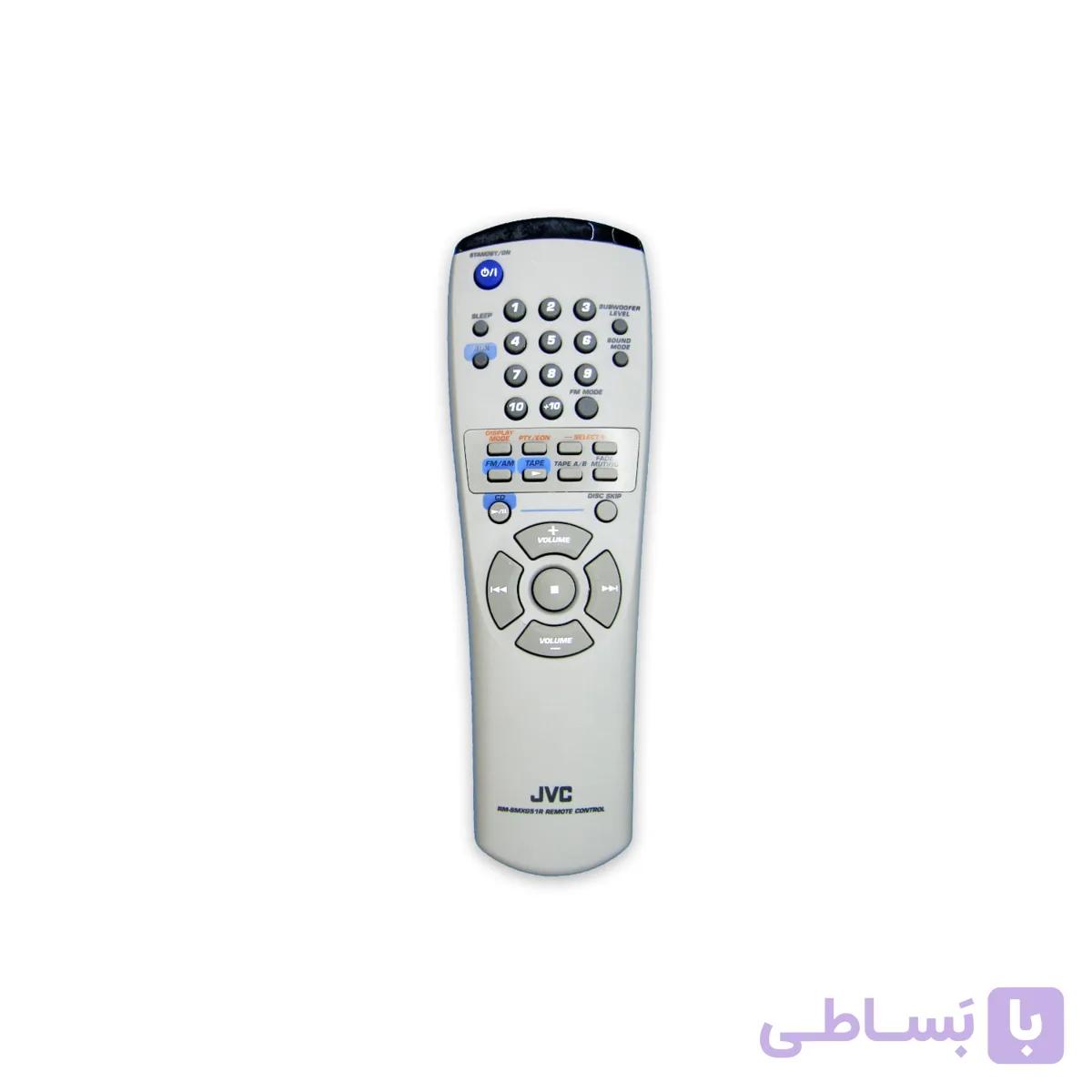کنترل وی سی دی VCD جی وی سی JVC مدل RM-SMXG51R