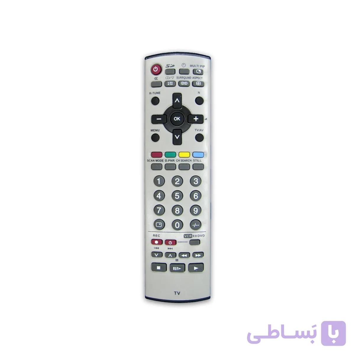 کنترل تلویزیون پاناسونیک طرح گائو دکمه سفید PANASONIC