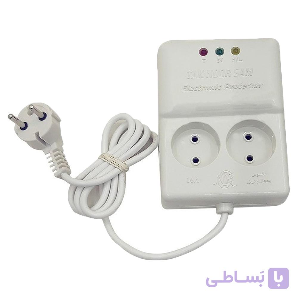 محافظ برق یخچال، ساید و صوتی تصویری تک نور با 125 CM کابل — تصویر 1
