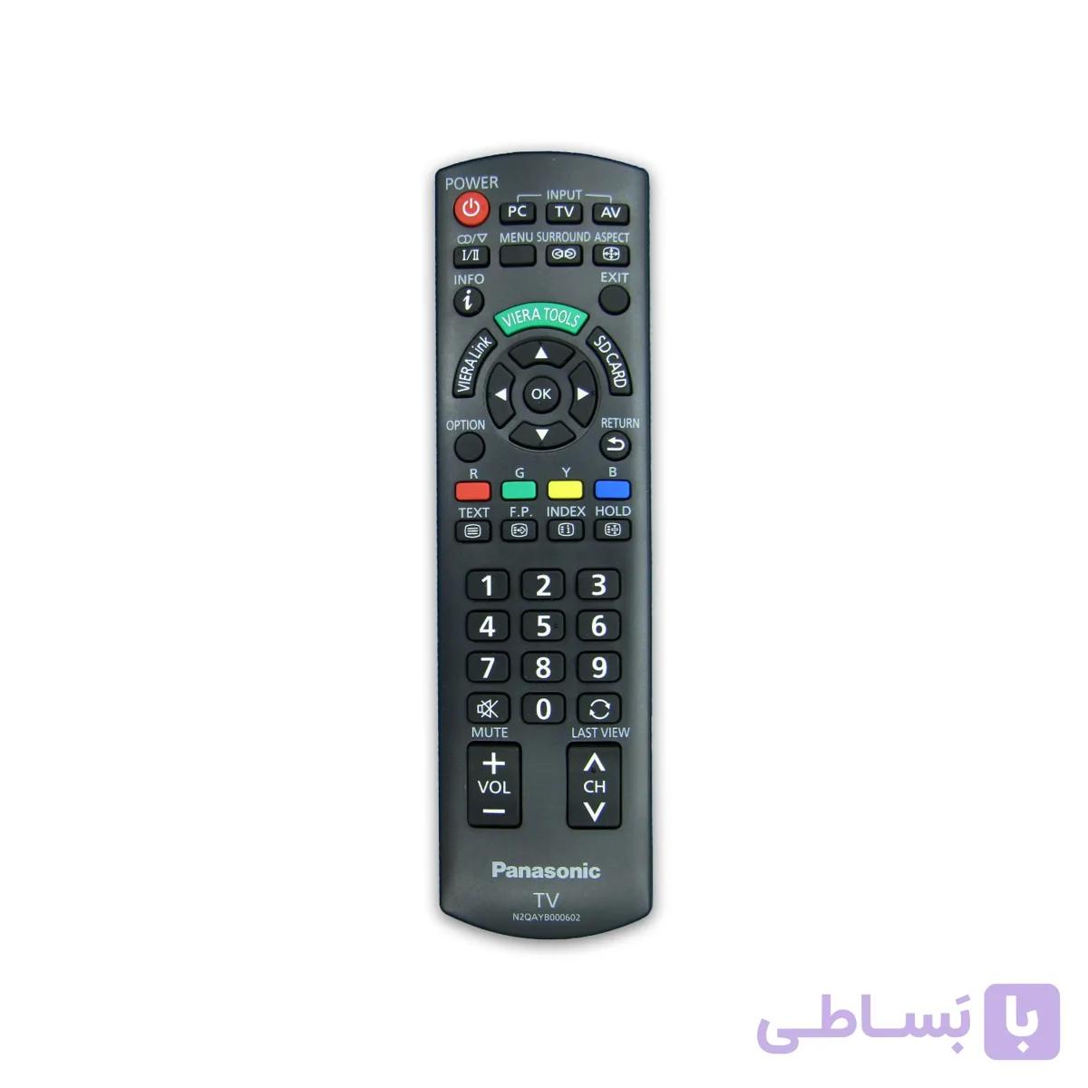 کنترل تلویزیون ال ای دی پاناسونیک PANASONIC LED مدل N2QAYB00659