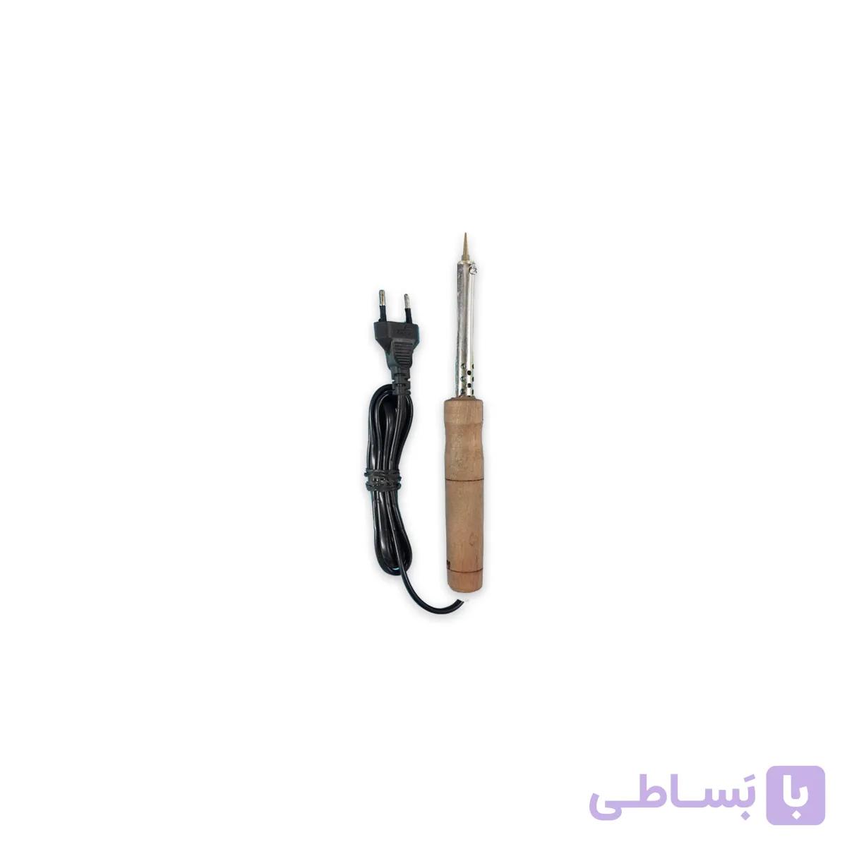 هویه 60 وات دسته چوبی قهوه ای رنگ