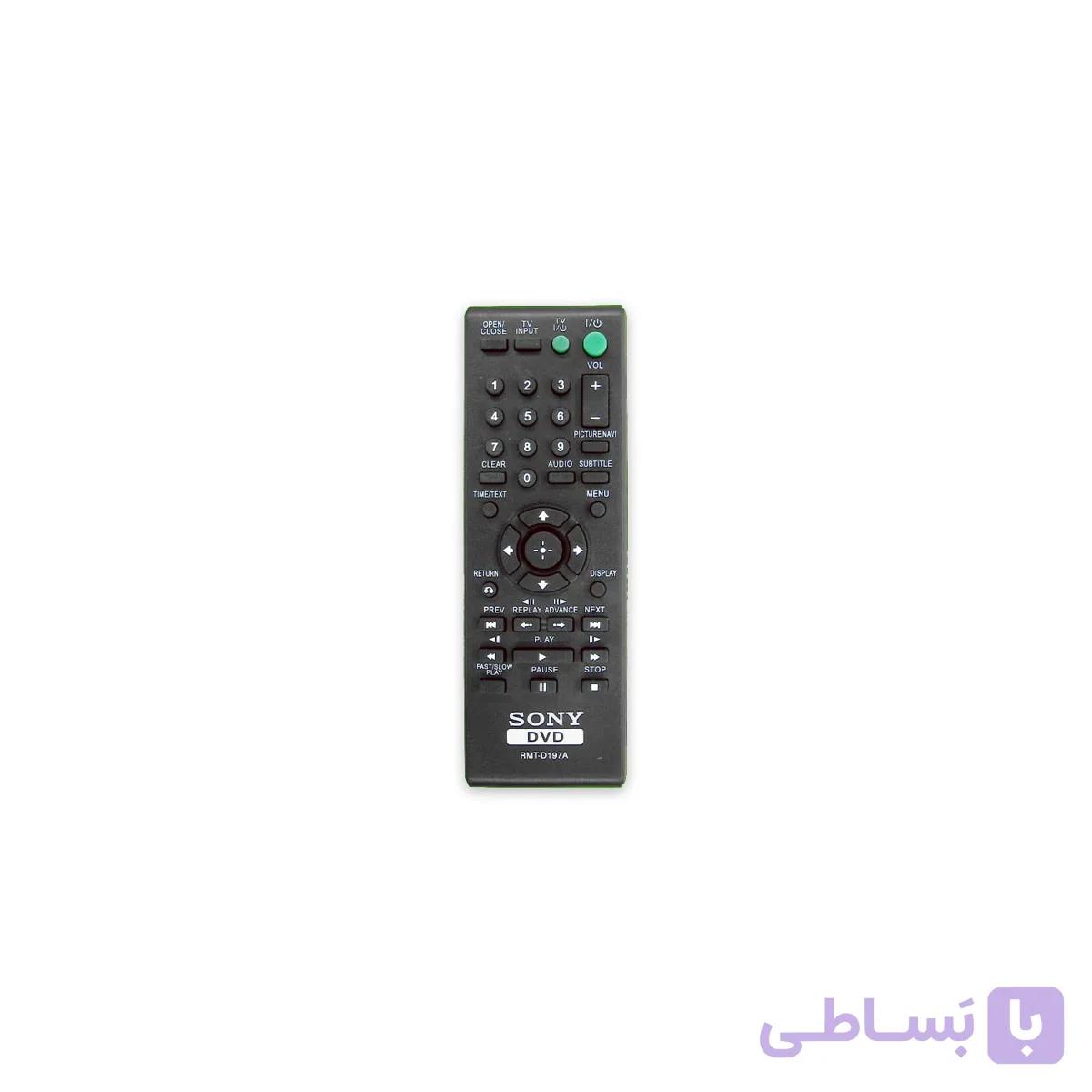 کنترل دی وی دی سونی صوتی SONY DVD مدل RMT-D197A