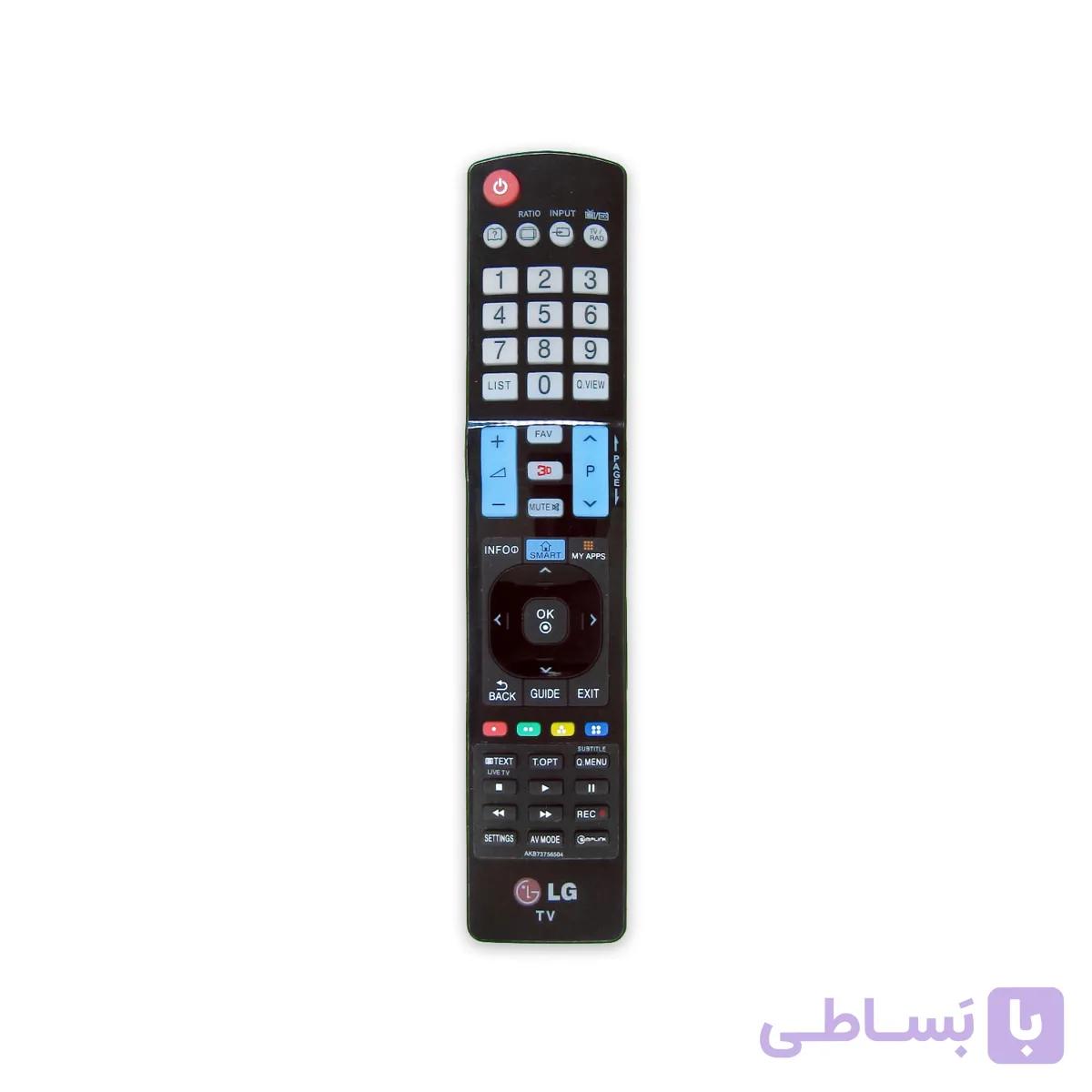 کنترل تلویزیون ال ای دی LED ال جی LG کوتاه (باکیفیت)