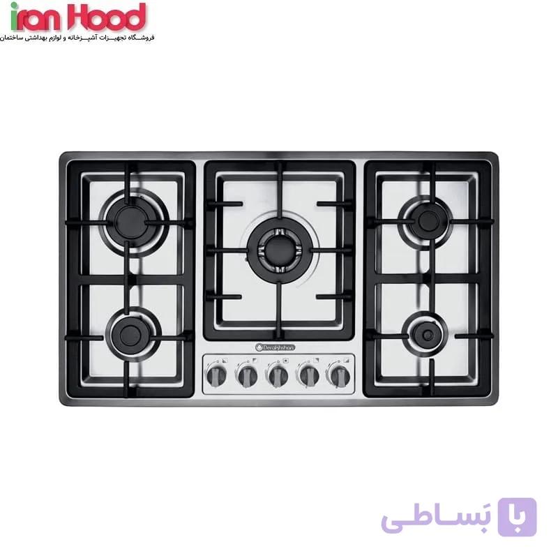 اجاق گاز صفحه ای درخشان مدل G617