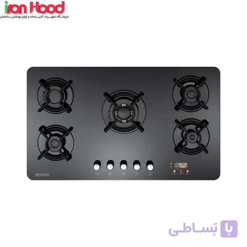 اجاق گاز صفحه ای درخشان مدل G648 — تصویر 1