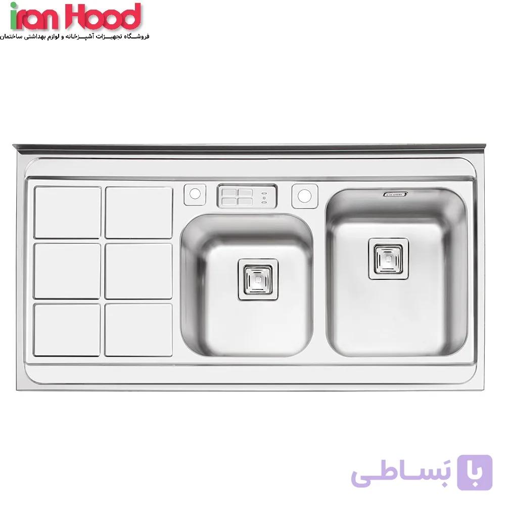 سینک ایلیا استیل 1065 روکار