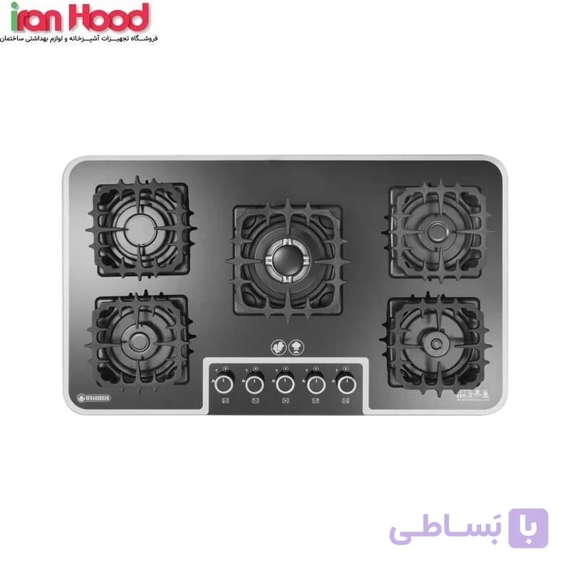 اجاق گاز صفحه ای درخشان مدل G637