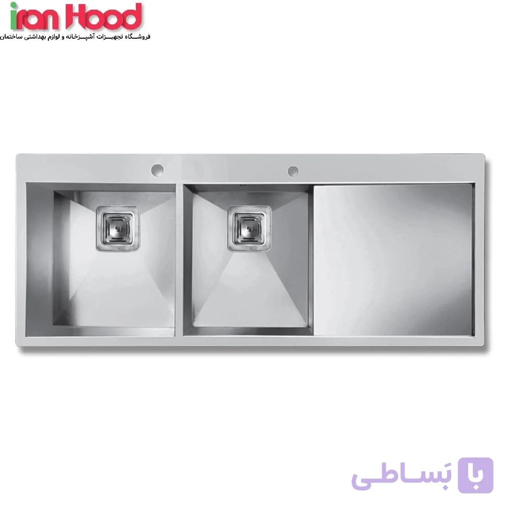سینک اخوان توکار مدل 332 (357) — تصویر 1