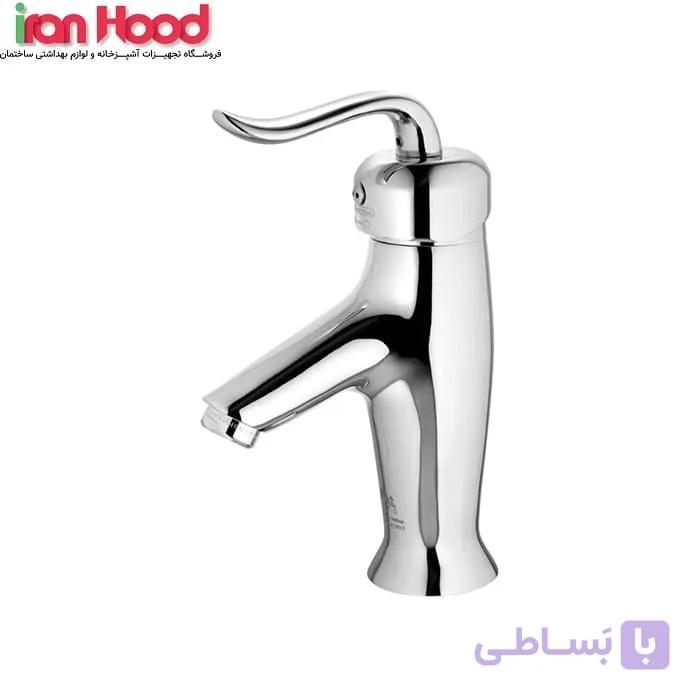 شیر روشویی درخشان مدل آرک