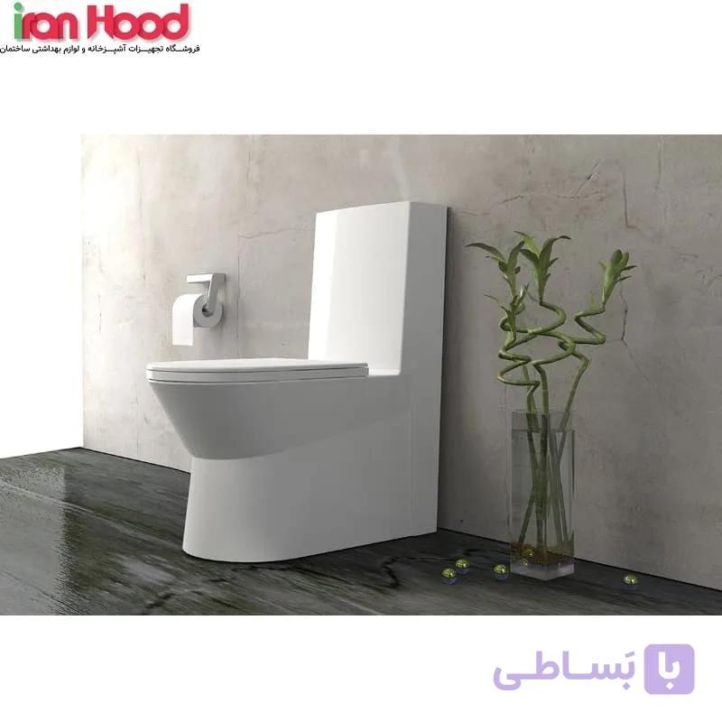 توالت فرنگی گلسار مدل رومنس — تصویر 1
