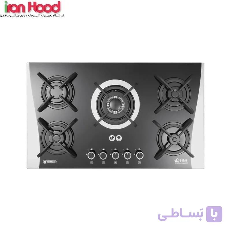 اجاق گاز صفحه ای درخشان مدل G638