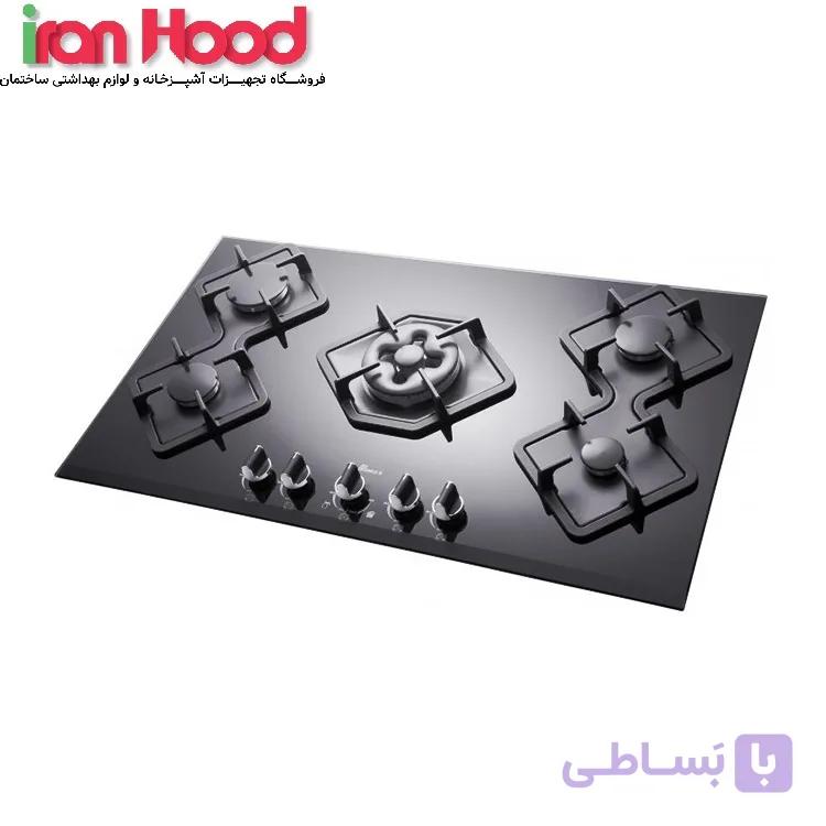 اجاق گاز شیشه ای بیمکث مدل MG 5080 — تصویر 1