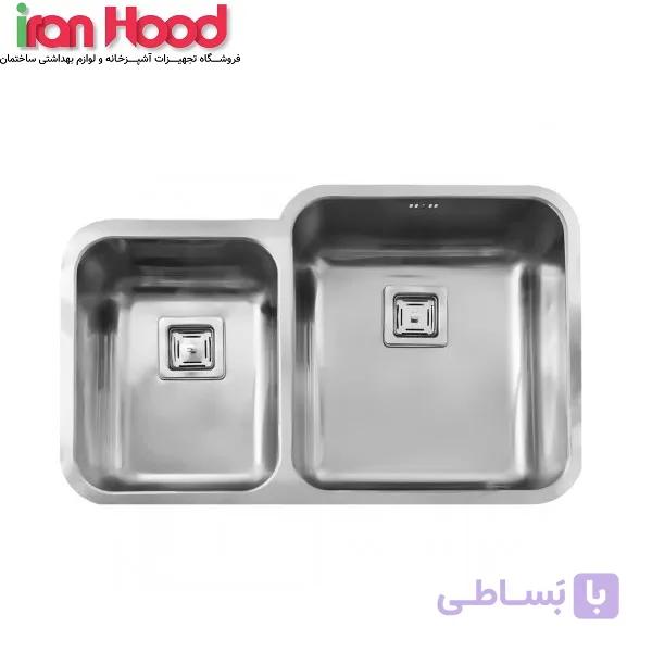 سینک زیر کابینتی استیل البرز مدل 905 — تصویر 1