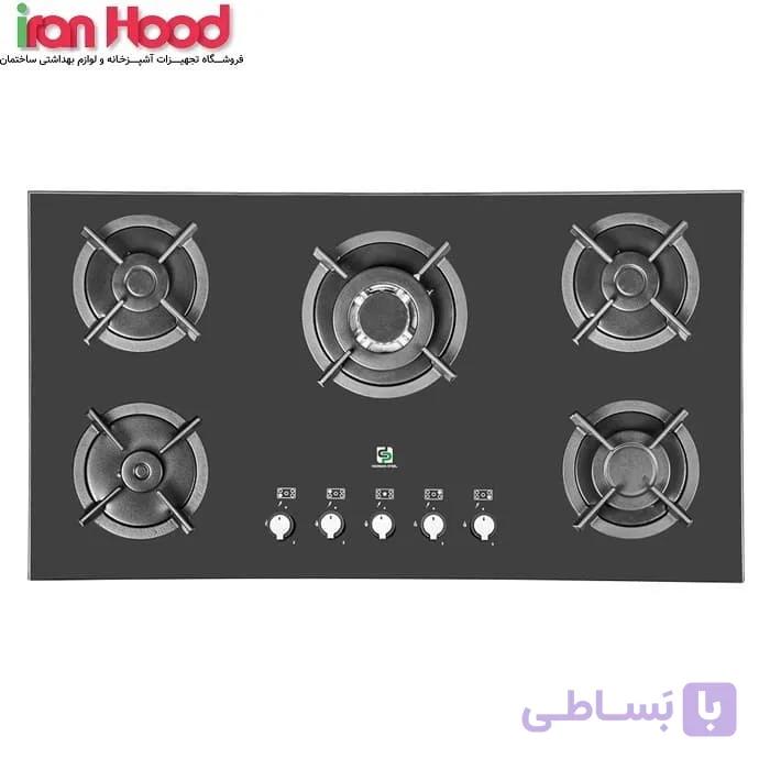 اجاق گاز صفحه ای پرنیان استیل PB 5102 D