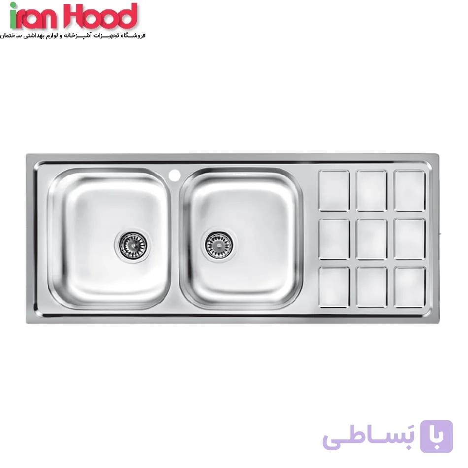 سینک اخوان توکار مدل 368S — تصویر 1