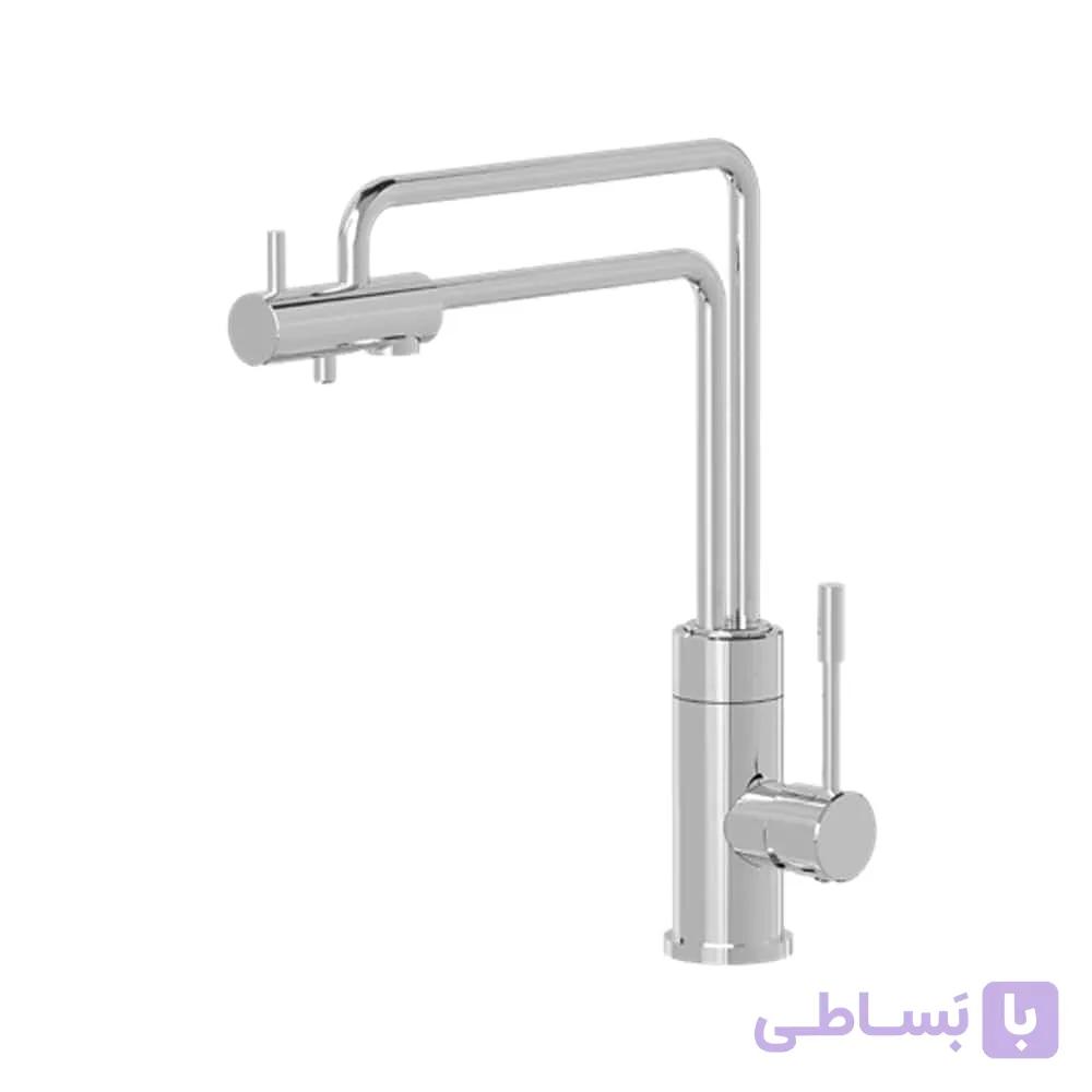 شیر ظرفشویی دو منظوره شوان مدل لوسید کروم مات (ارسال رایگان) — تصویر 1