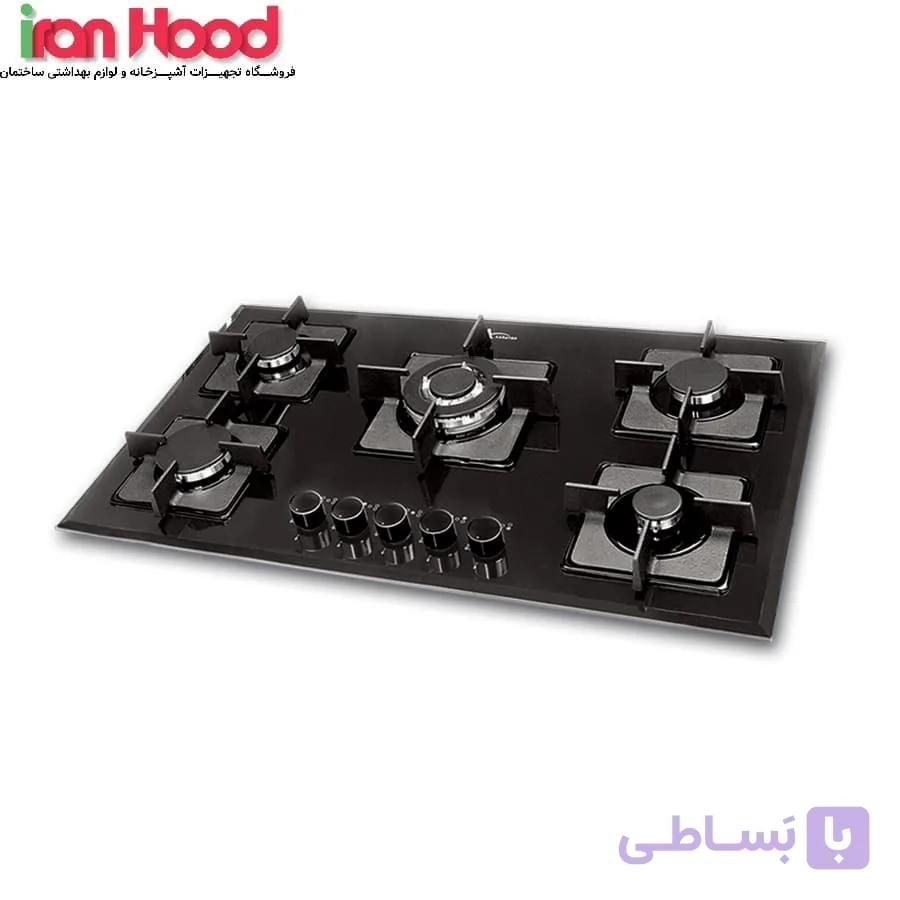 اجاق گاز شیشه ای اخوان مدل Gi132 — تصویر 1