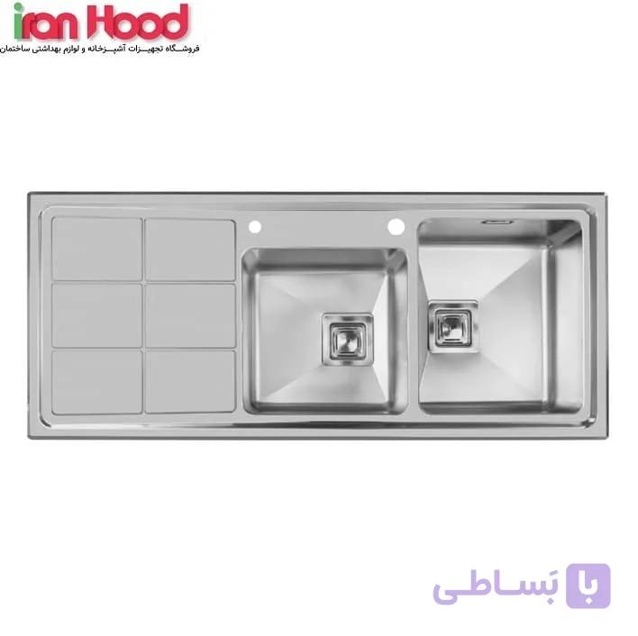 سینک اخوان توکار مدل 304 — تصویر 1