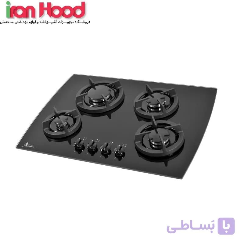 اجاق گاز شیشه ای اخوان مدل Gi6 — تصویر 1