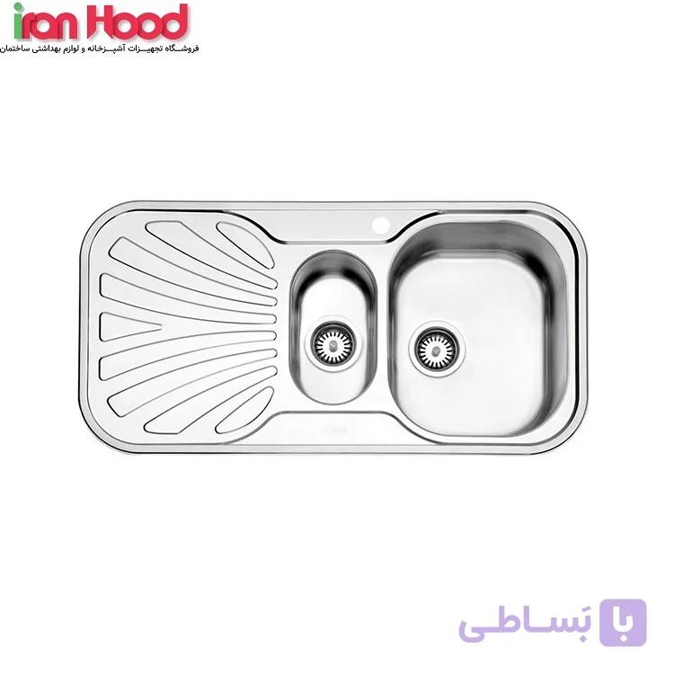 سینک استیل البرز مدل 510 توکار — تصویر 1