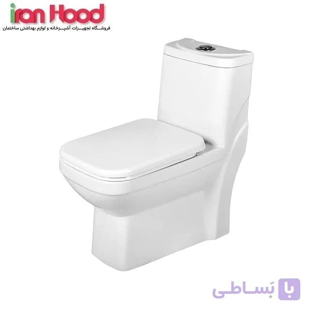 توالت فرنگی مروارید مدل یاریس — تصویر 1
