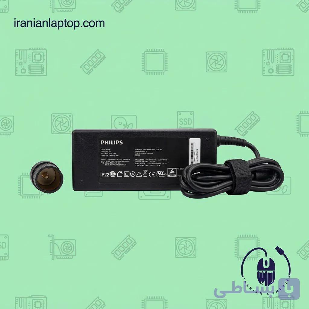 مبدل برق شهری به فندکی خودرو برند PHILIPS — تصویر 1
