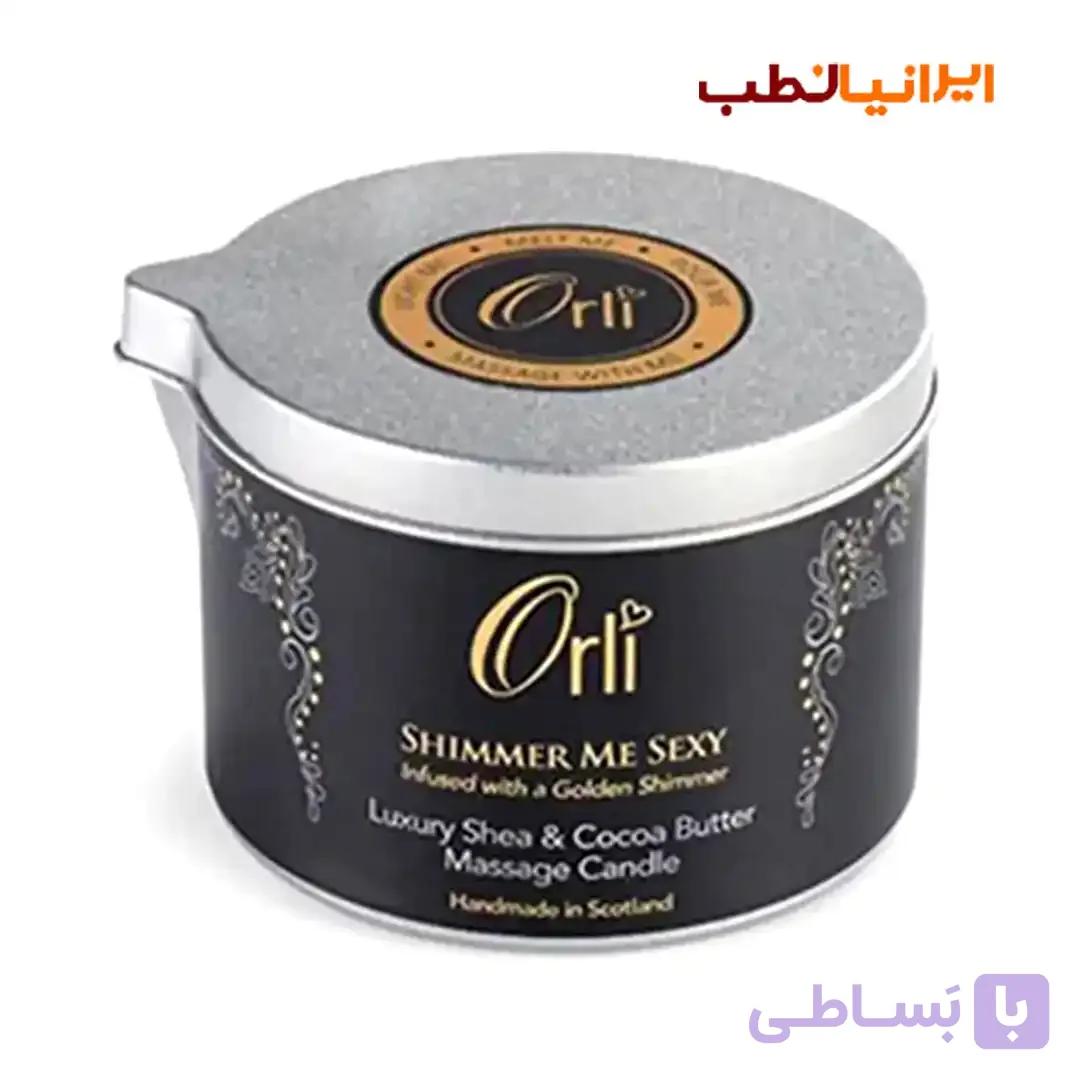 شمع ماساژ اورلی درخشان کننده بدن (زنانه) Orli Shimmer Me 160g