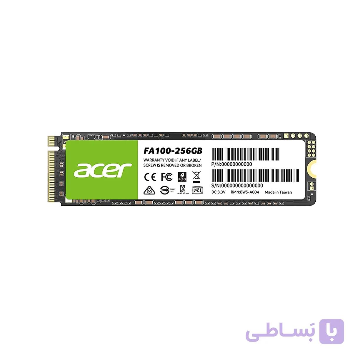 حافظه مدل FA100 ظرفیت 256GB ایسر Acer