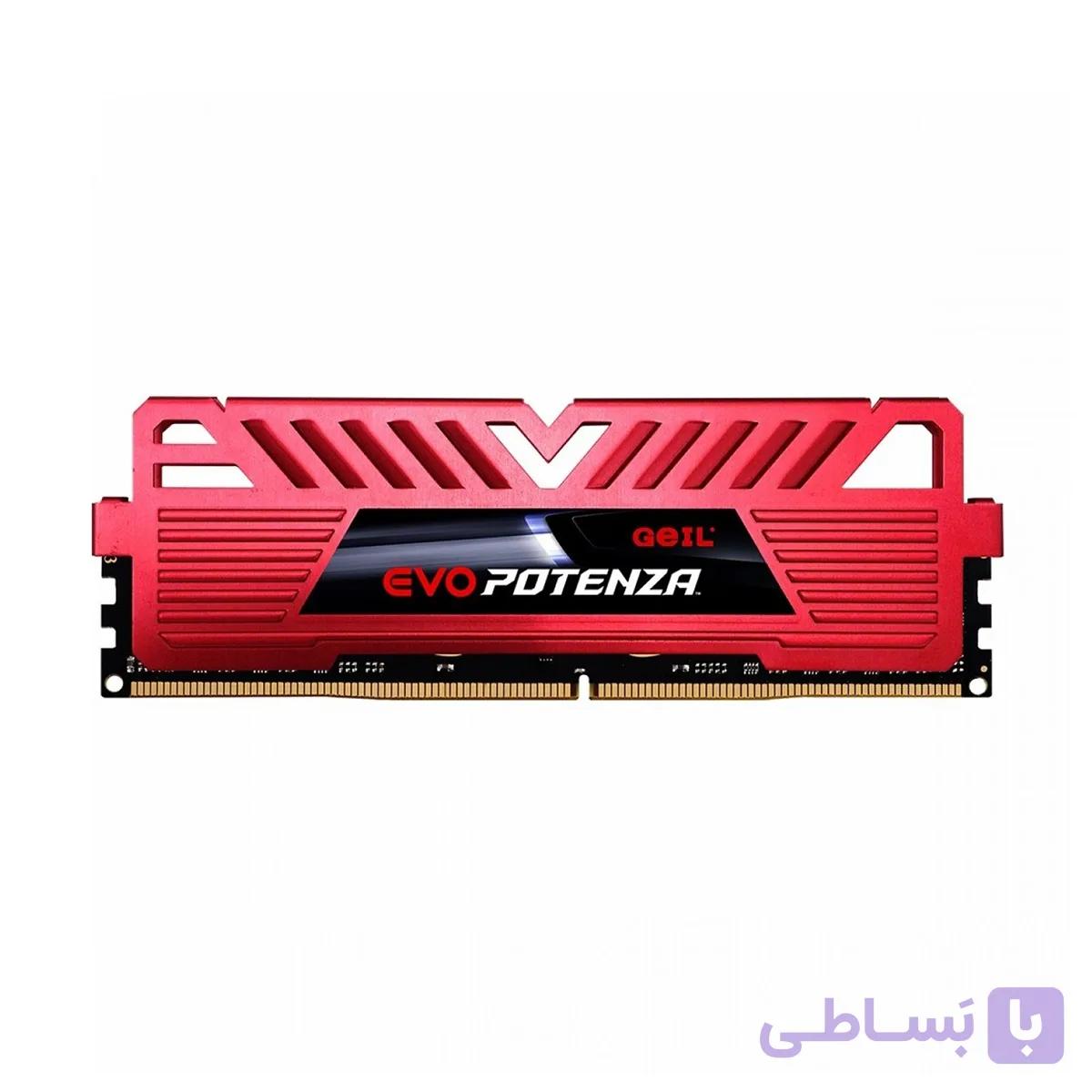 حافظه رم GEIL EVO POTENZA 8GB DDR4 2400Mhz ( در حد نو )