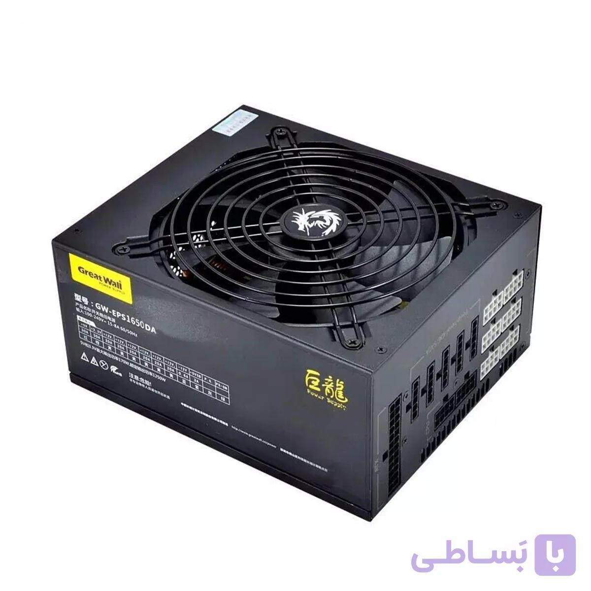 منبع تغذیه GREATWALL 1650w ( در حد نو ) — تصویر 1